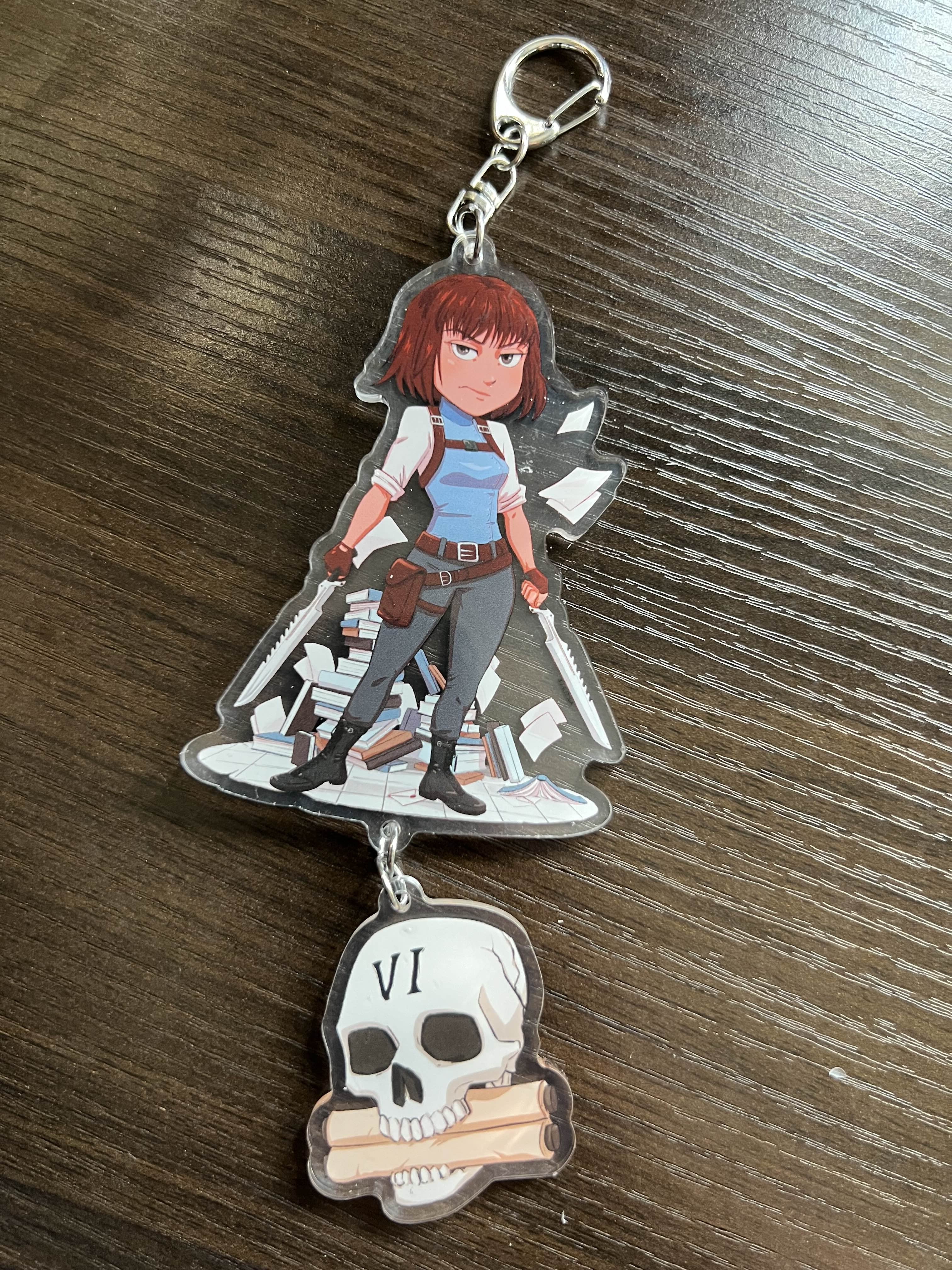 Camillia Hect the Sixth Acrylic Charm