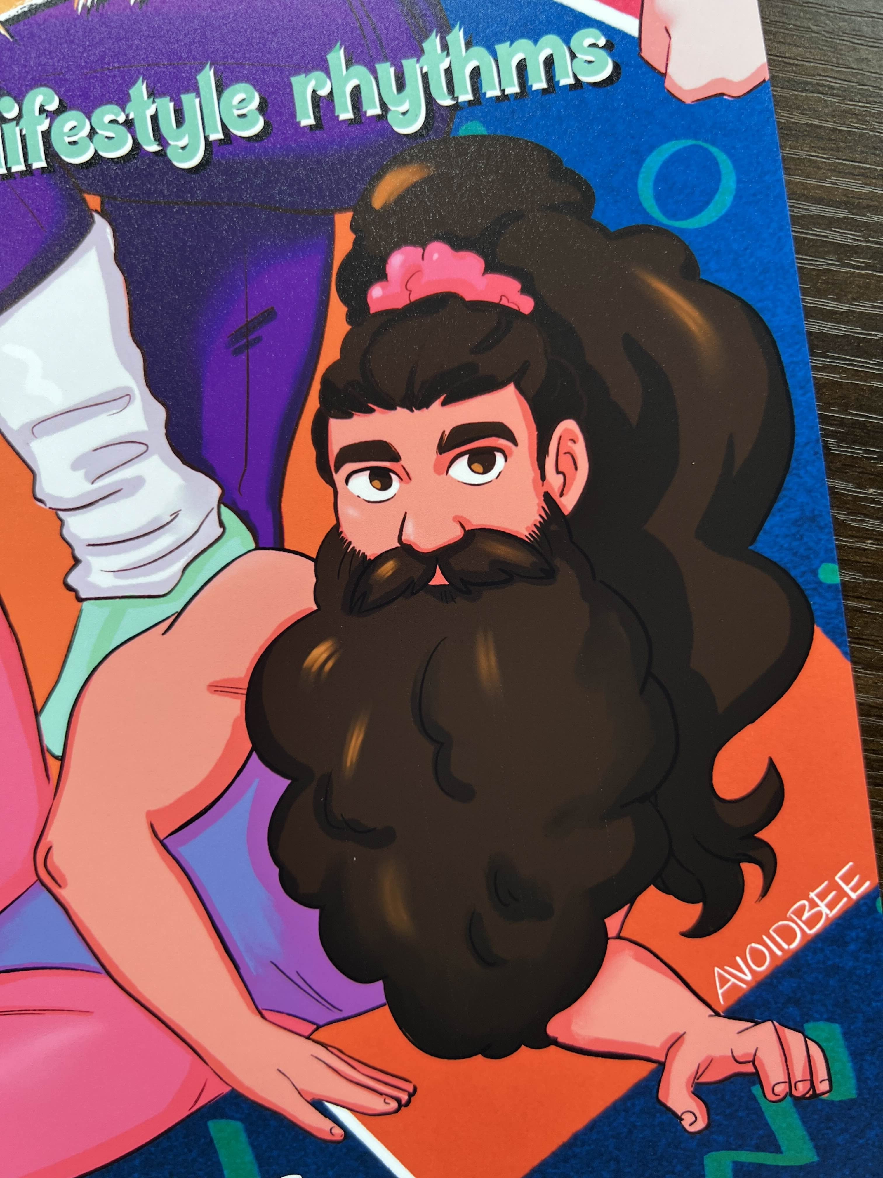 80s Dungeon Fitness Print - Medium