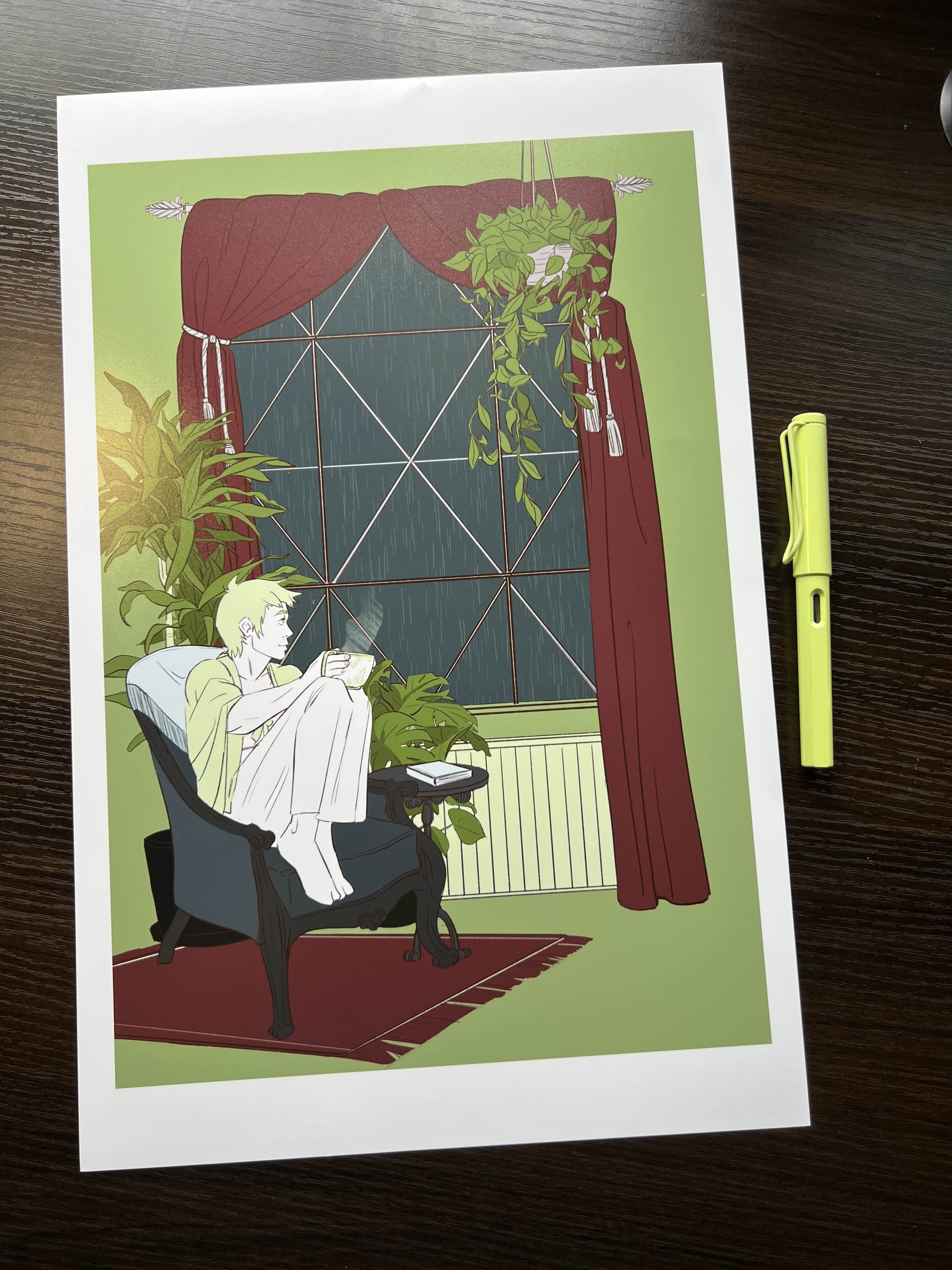 Rainy Day Print - Medium