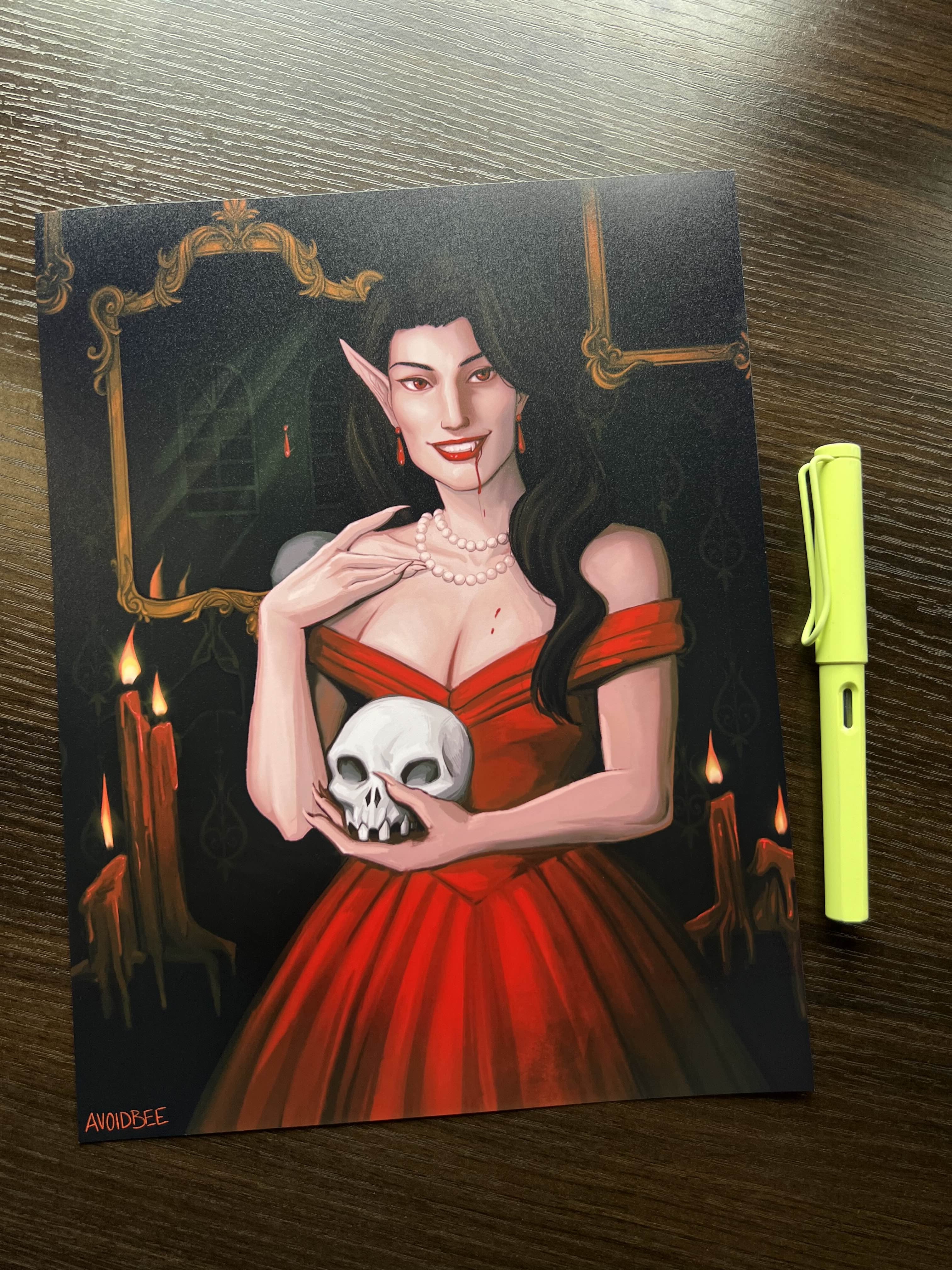 Vampire Print