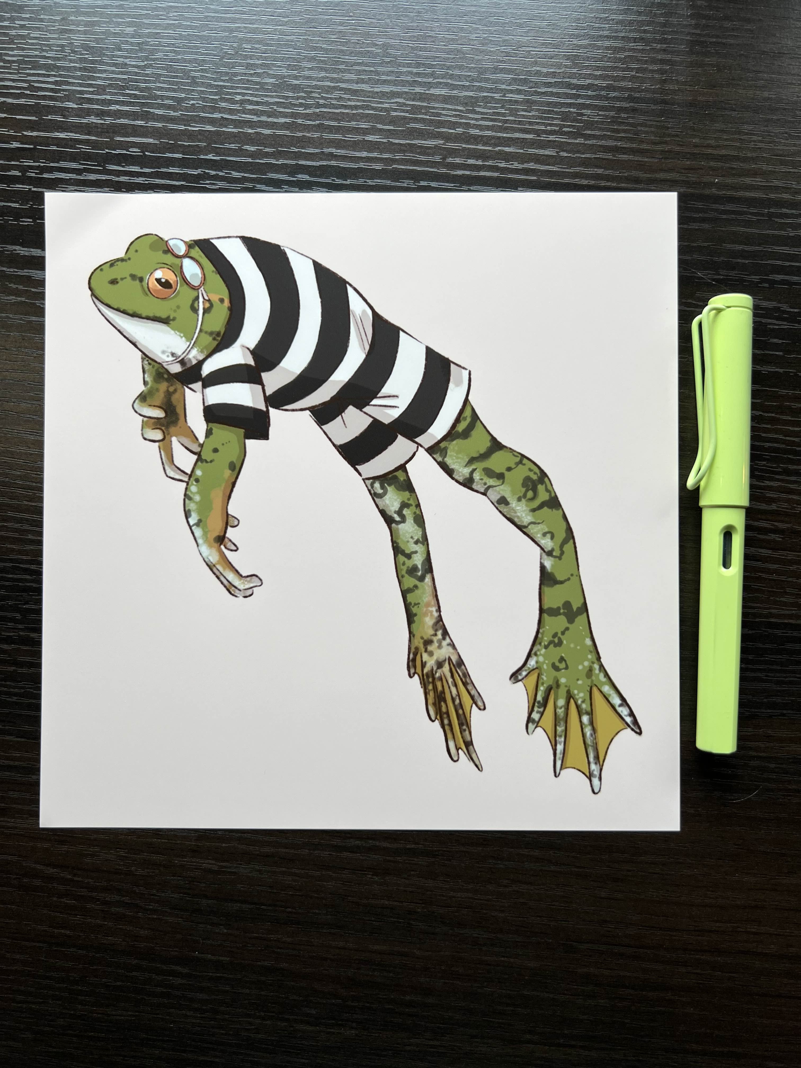 Swimsuit Frog Print