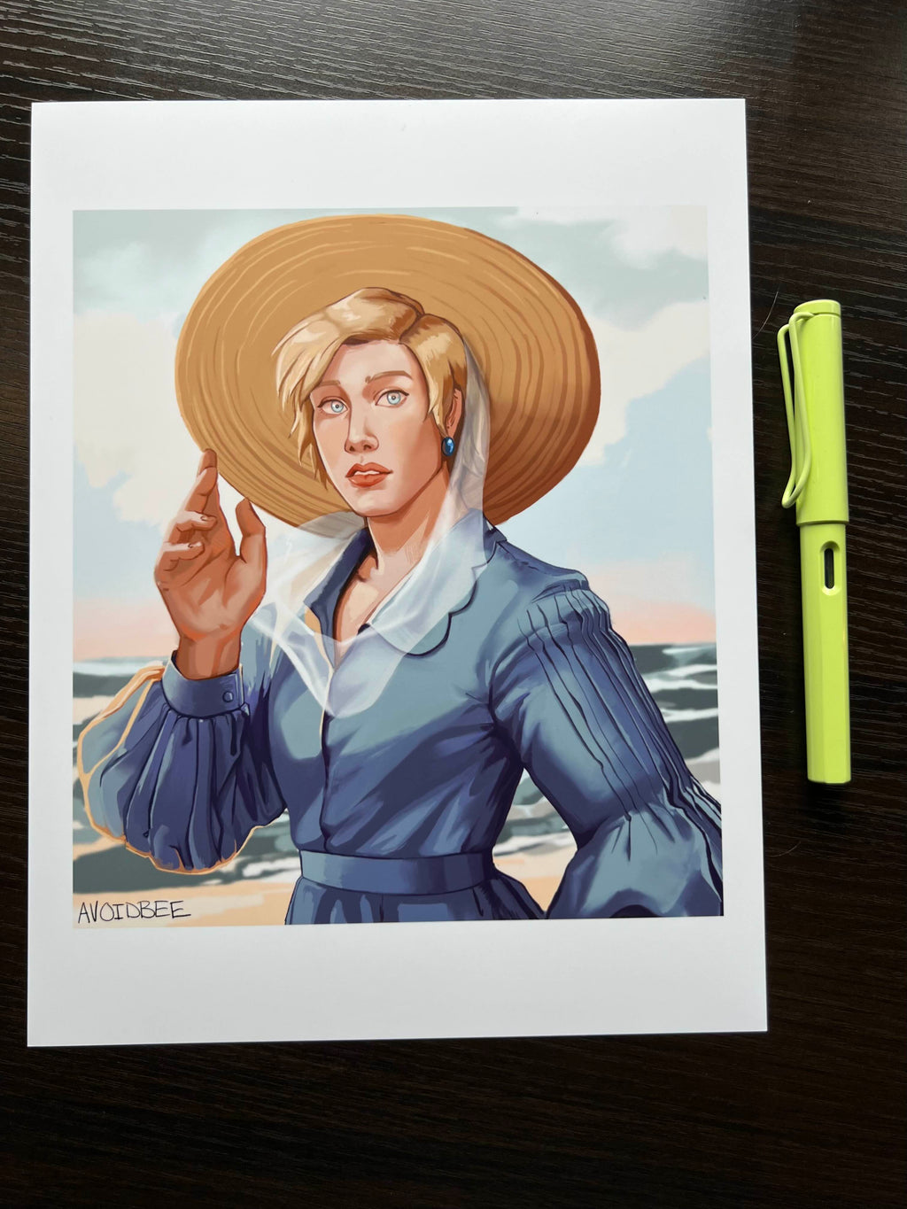 Sun Hat Print