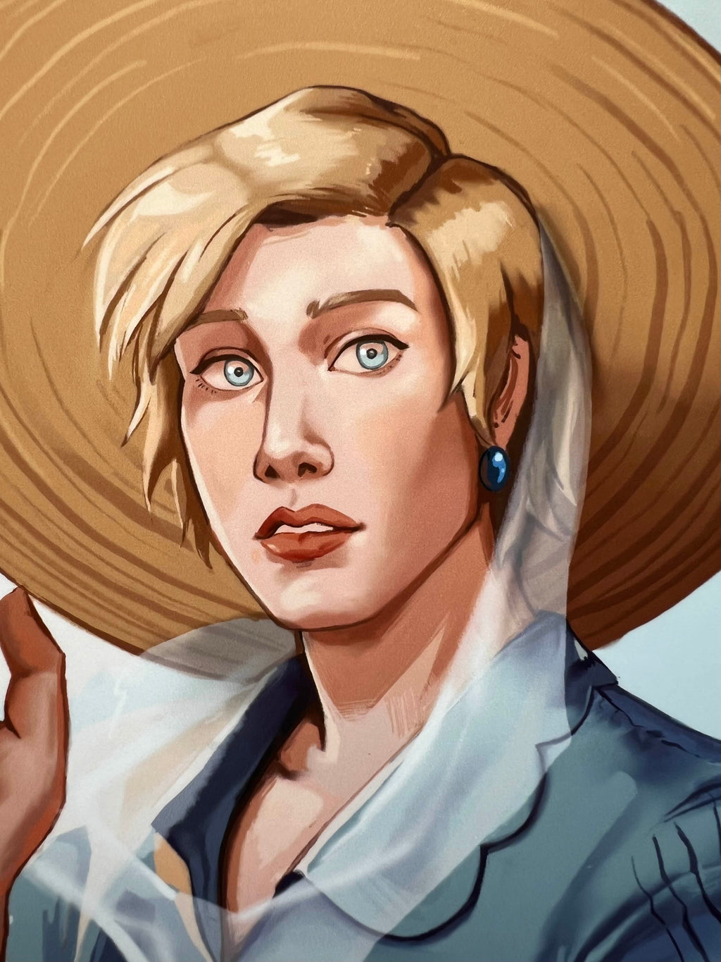 Sun Hat Print