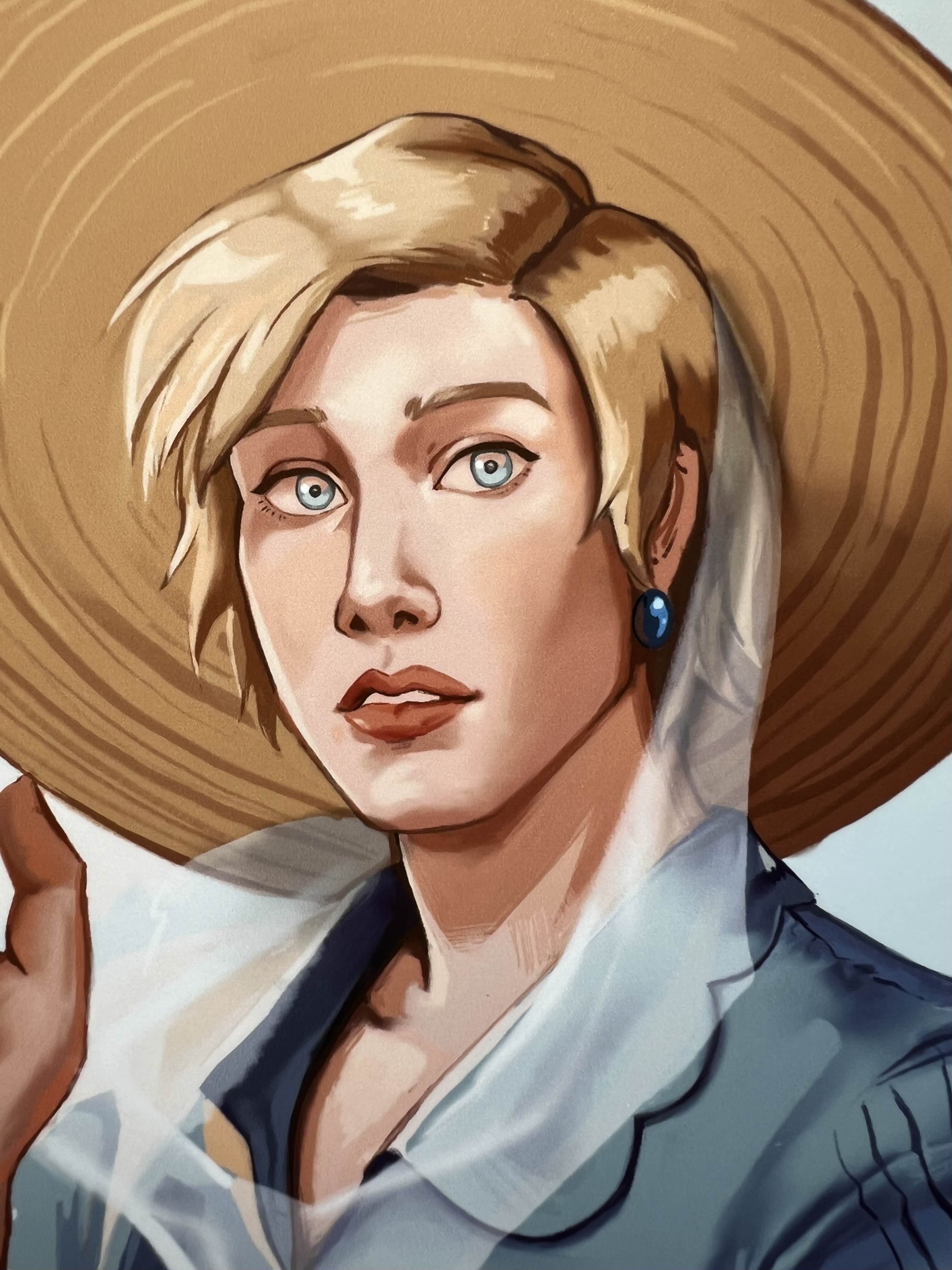 Sun Hat Print
