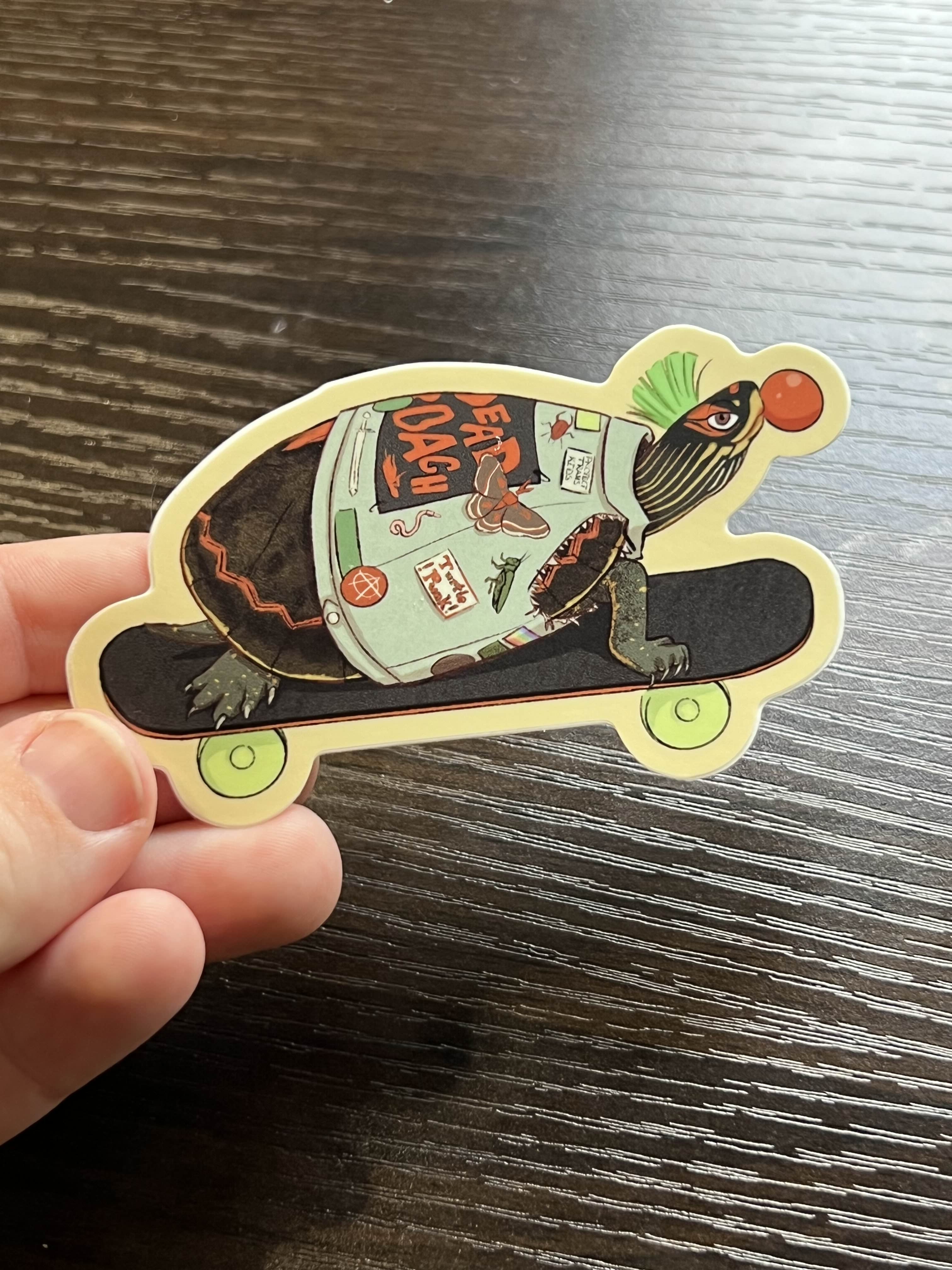 Punk Turtle Sticker