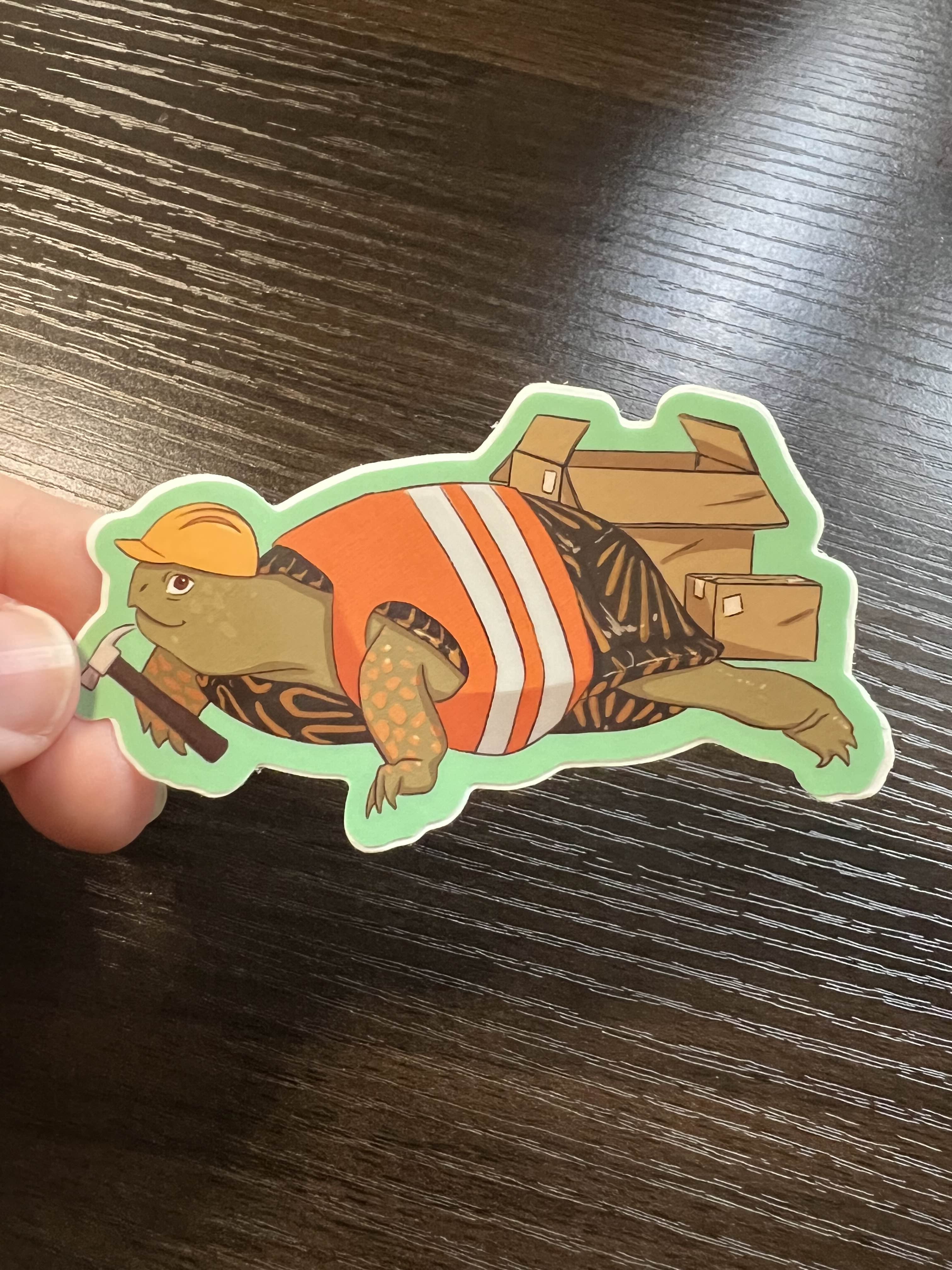 Box Turtle Sticker