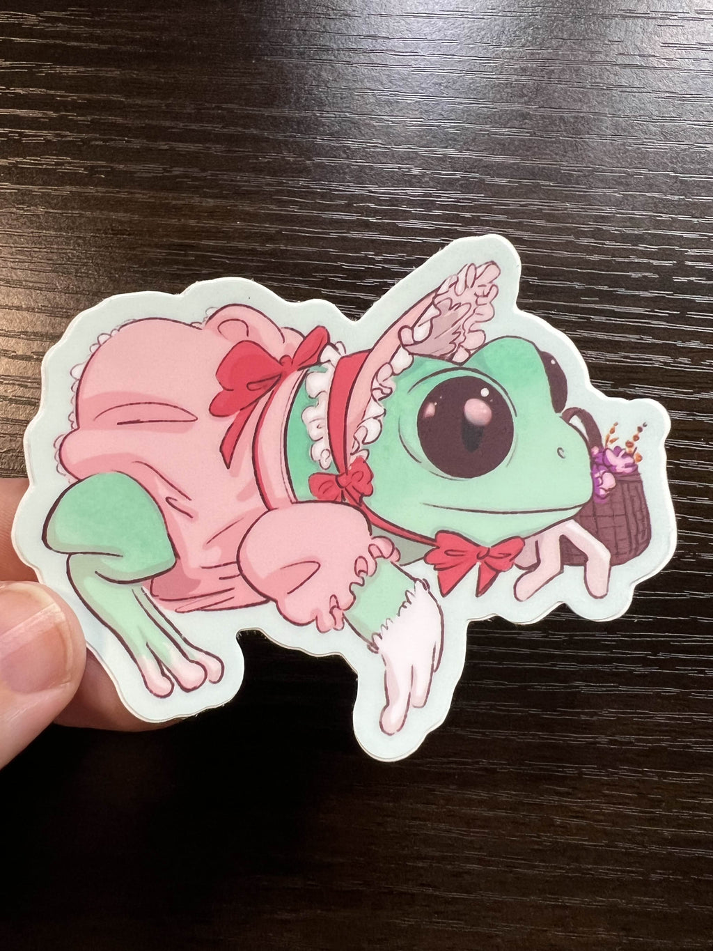 Frogs with Jobs Sticker Set