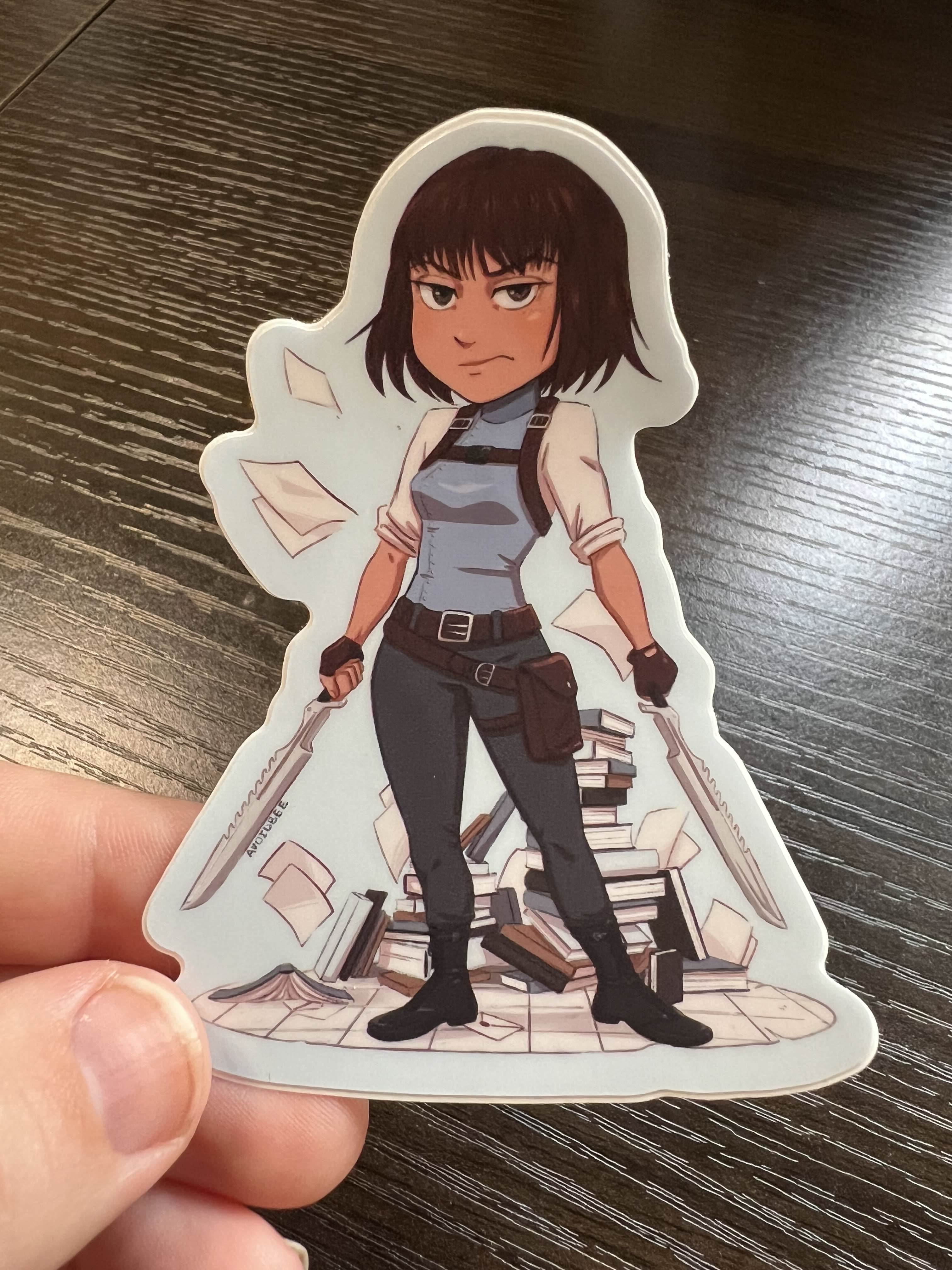 Camilla Hect the Sixth Sticker