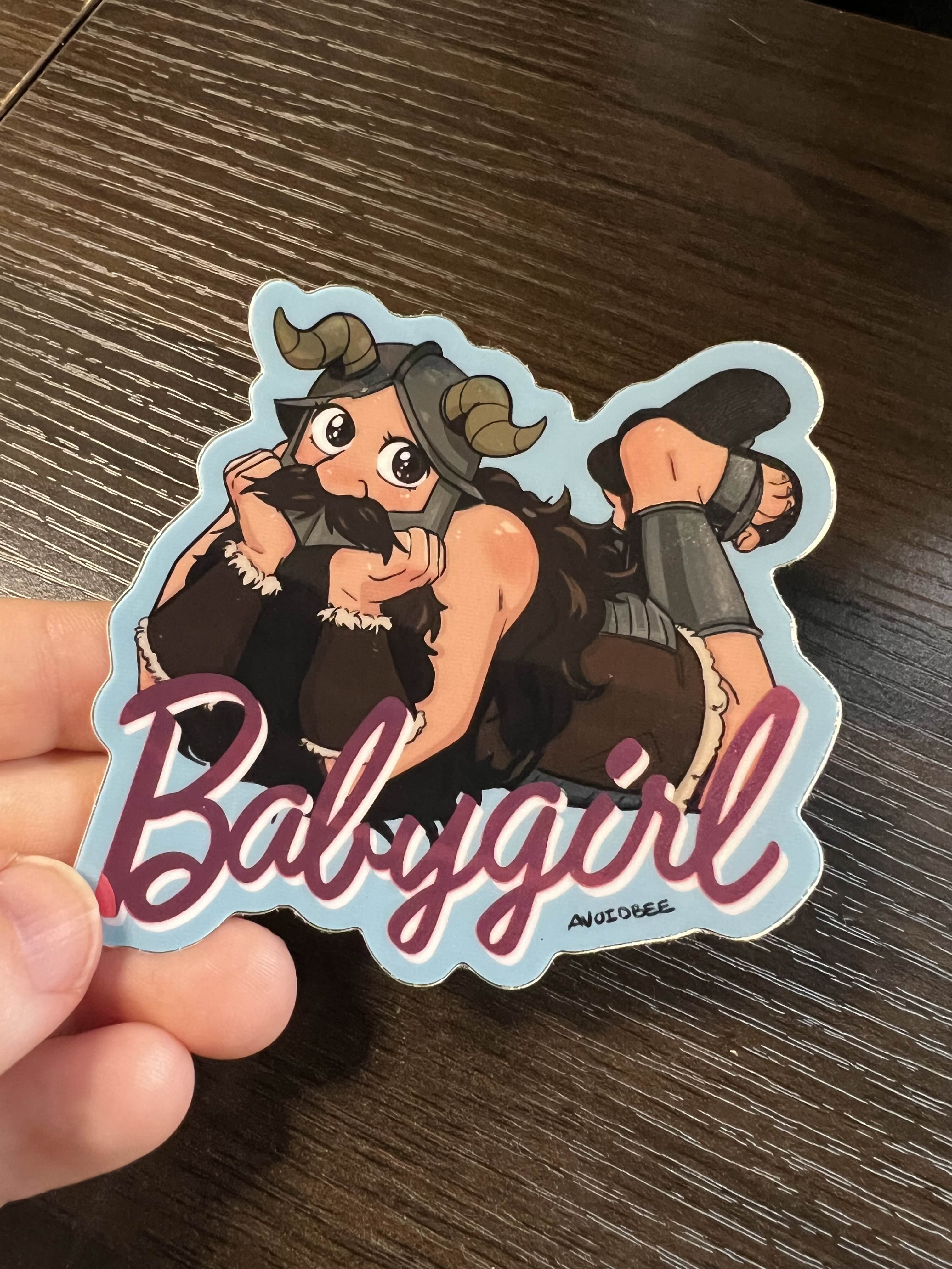 Baby Girl Senshi Sticker