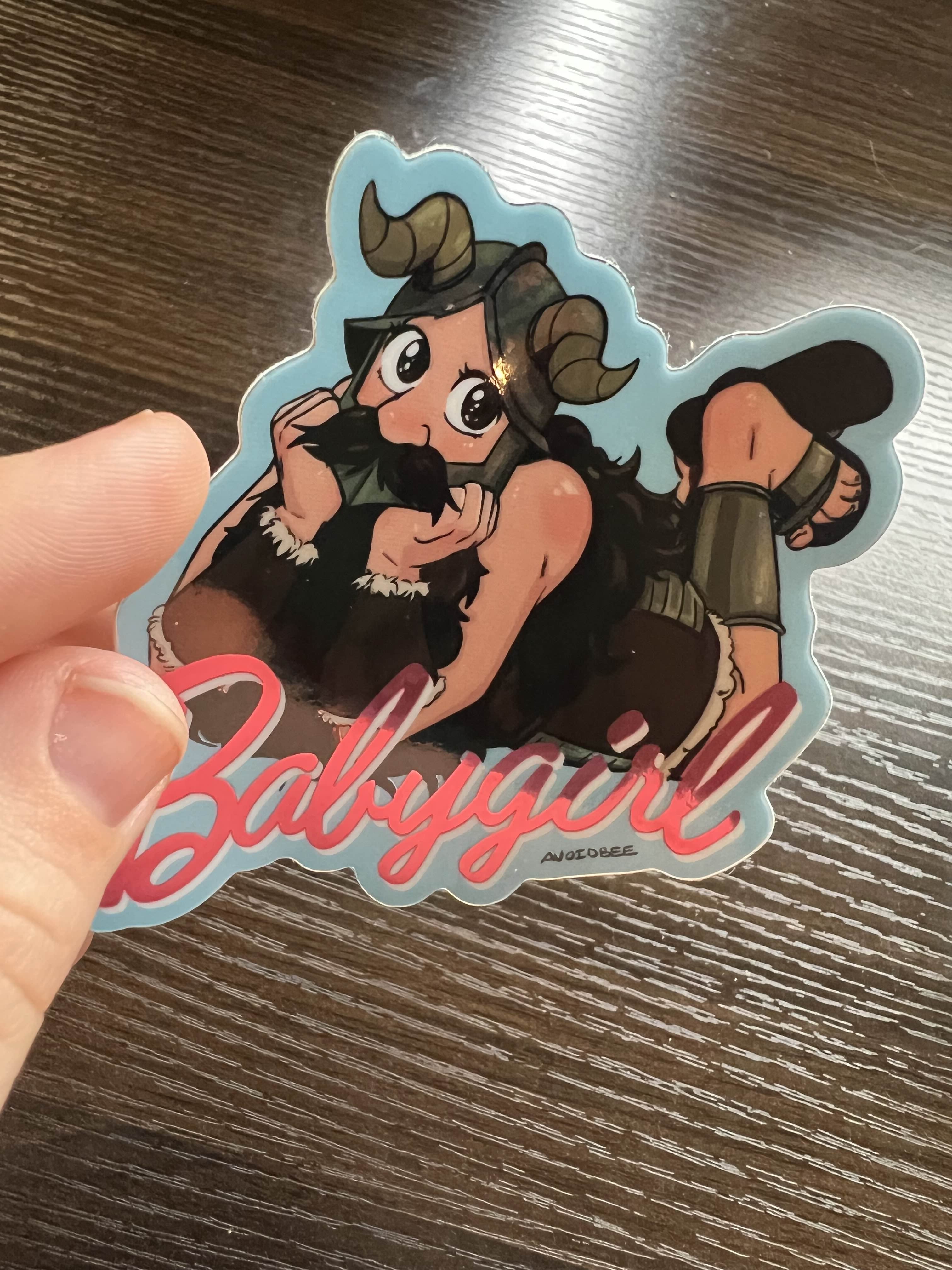Baby Girl Senshi Sticker