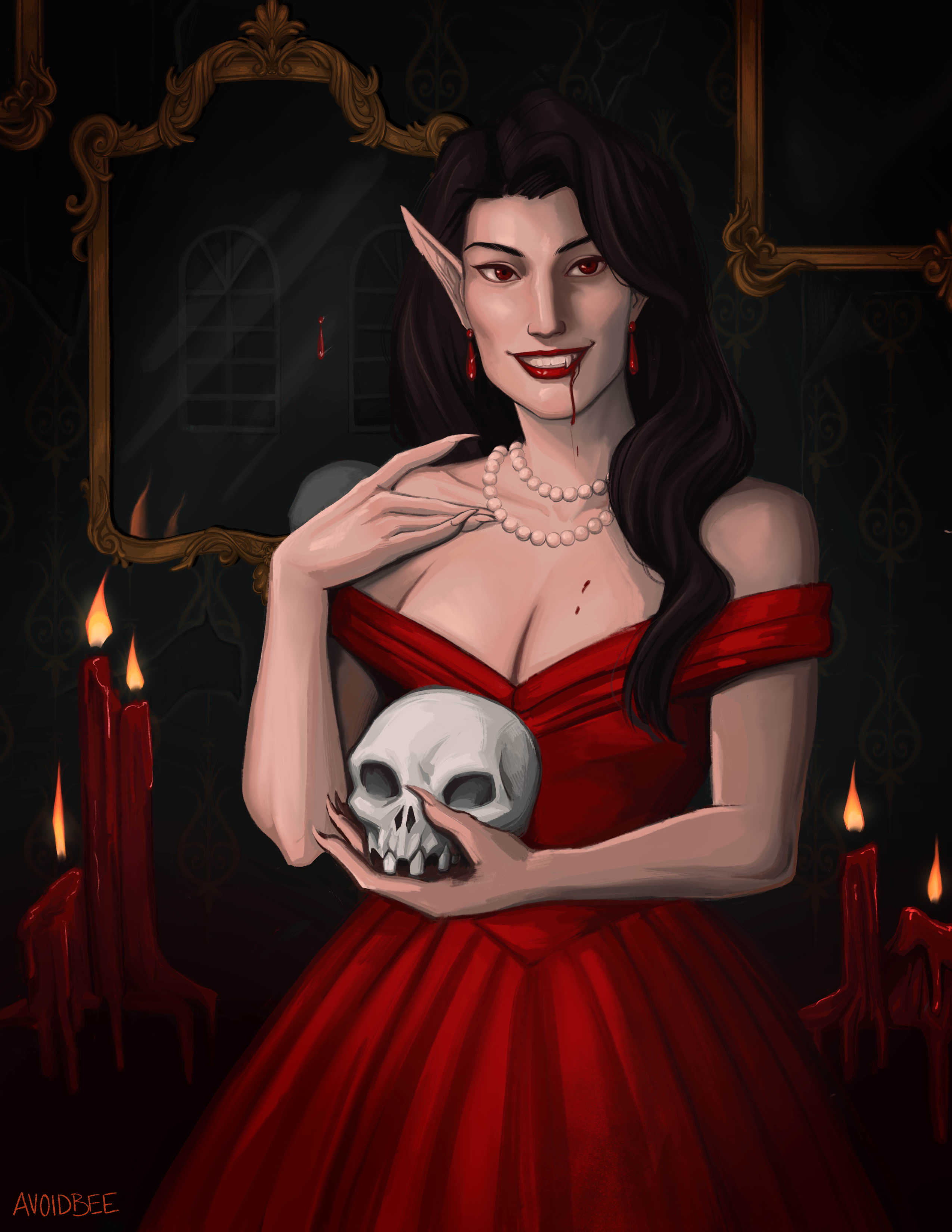 Vampire Print